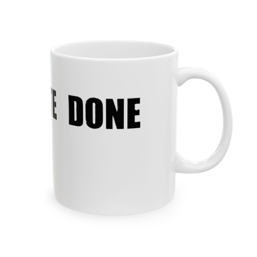 READ VOTE DONE HORIZON BLACK Ceramic Mug, (11oz, 15oz)