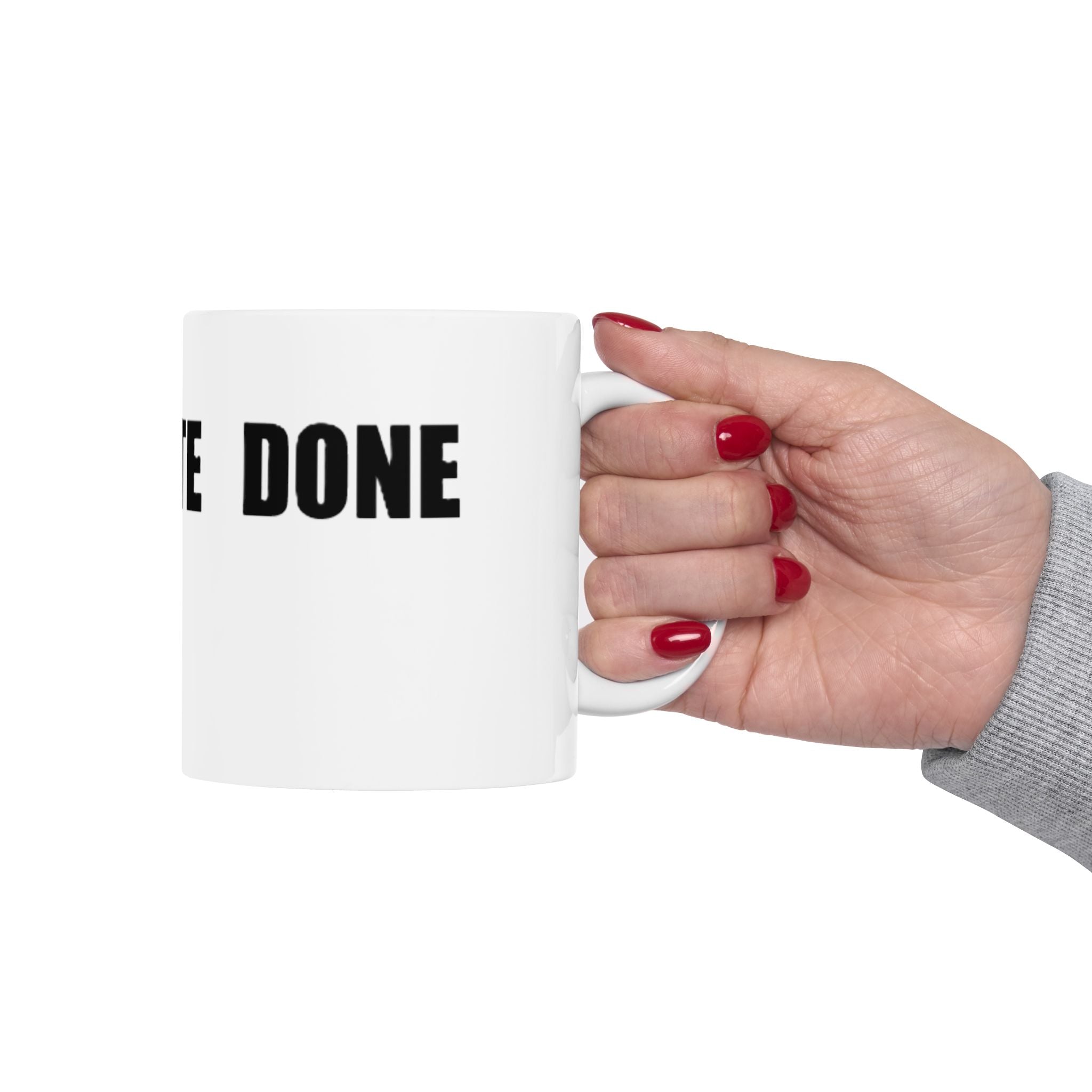 READ VOTE DONE HORIZON BLACK Ceramic Mug, (11oz, 15oz)