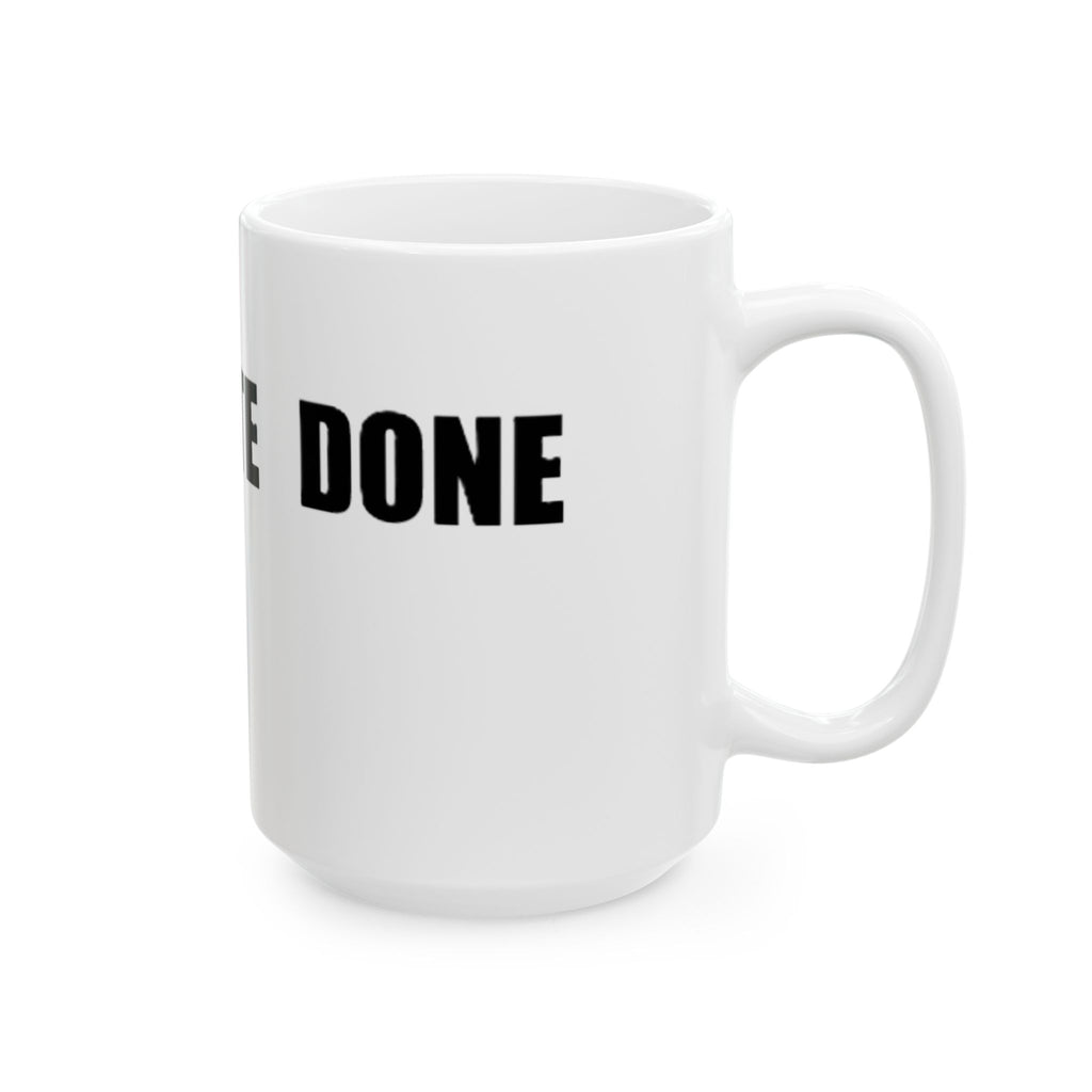 READ VOTE DONE HORIZON BLACK Ceramic Mug, (11oz, 15oz)