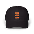 READ VOTE DONE AMBER Classic Dad Cap