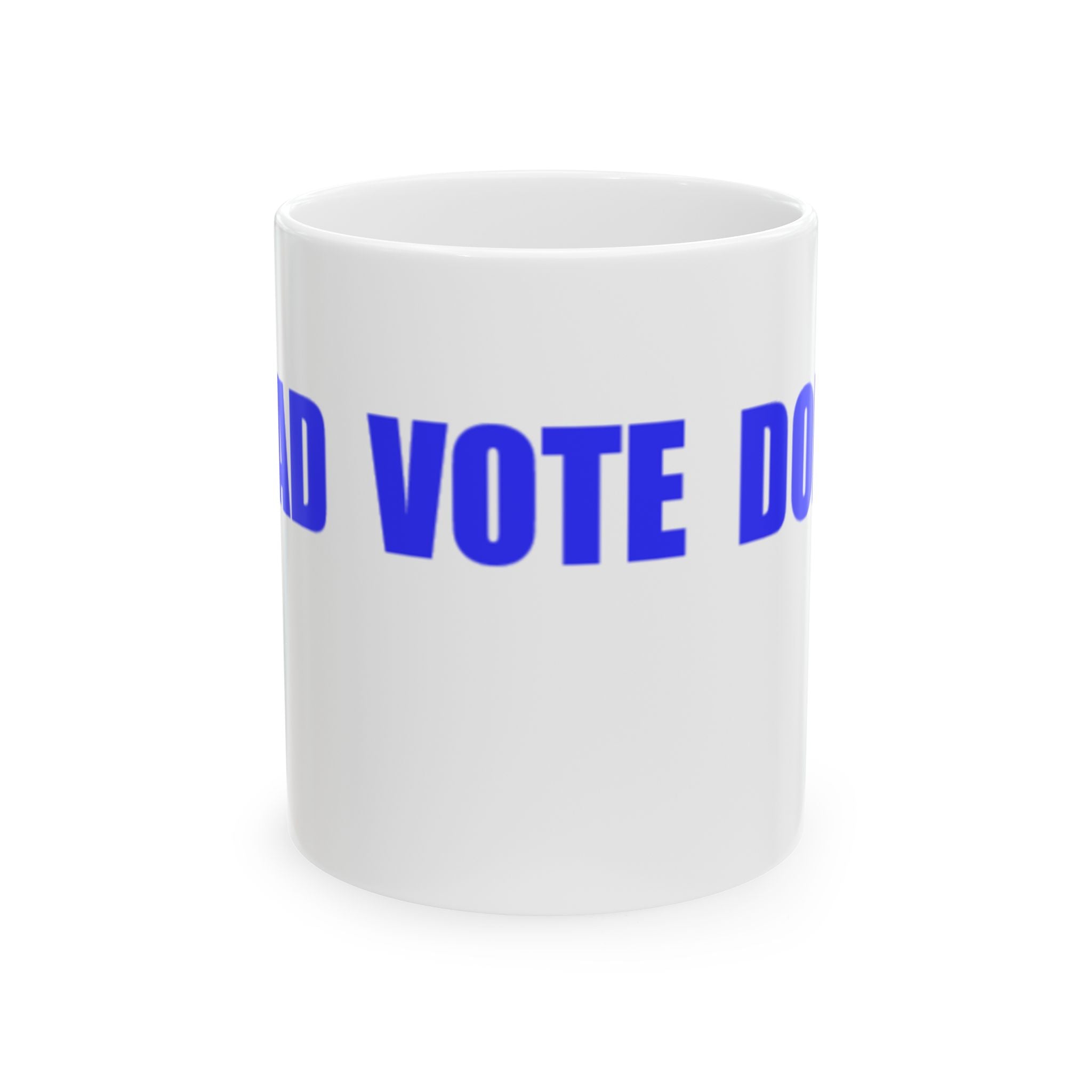 READ VOTE DONE HORIZON BLUE Ceramic Mug, (11oz, 15oz)