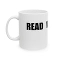 READ VOTE DONE HORIZON BLACK Ceramic Mug, (11oz, 15oz)