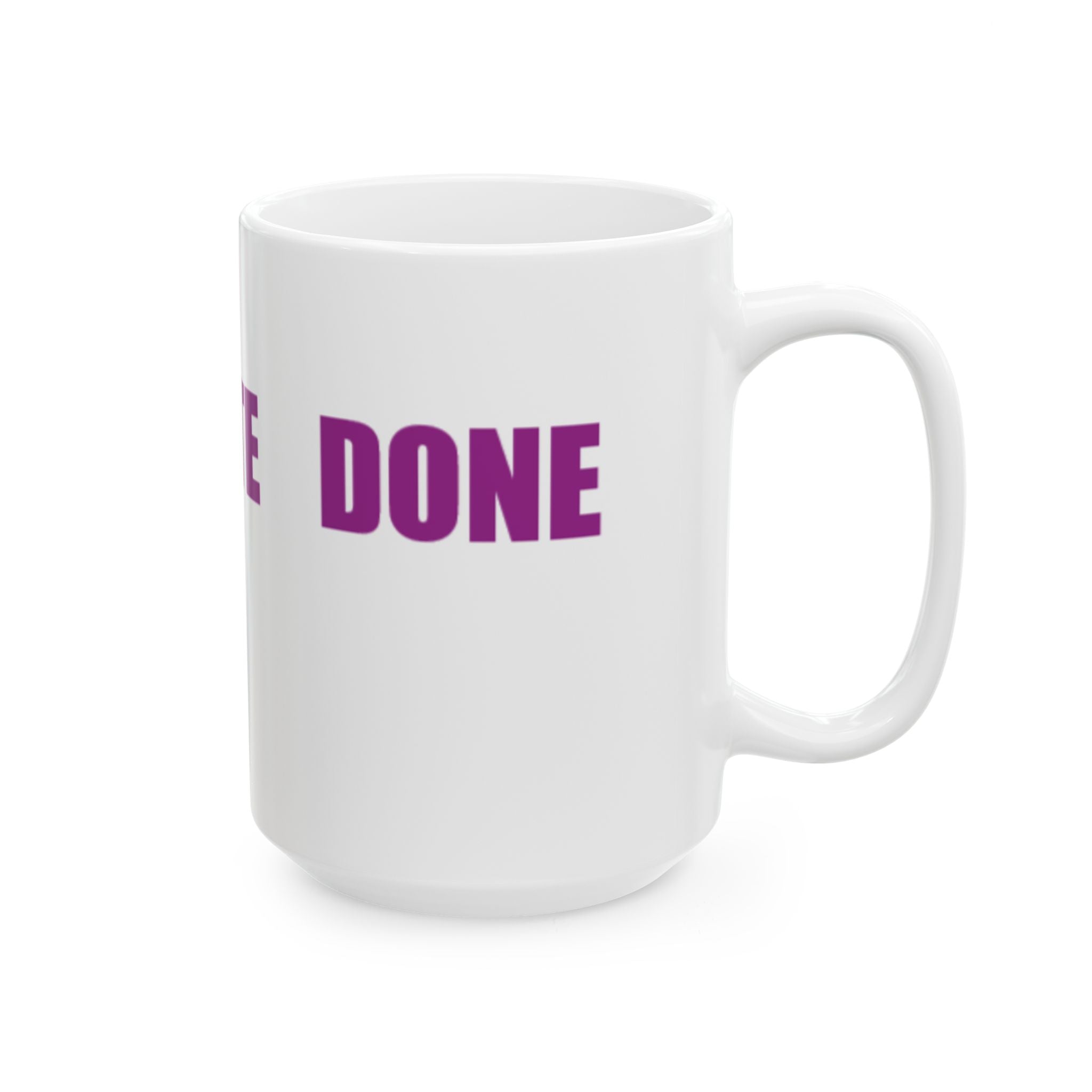 READ VOTE DONE HORIZON PURPLE Ceramic Mug, (11oz, 15oz)